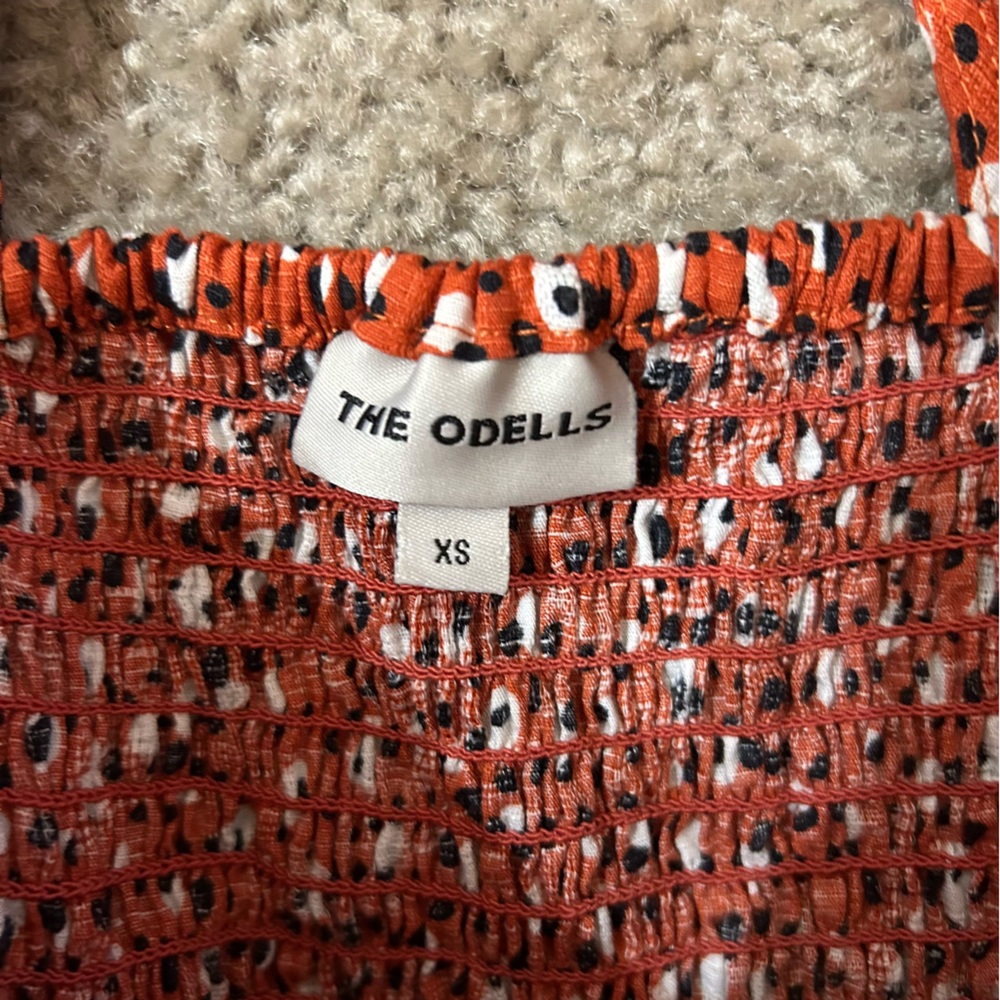 ANTHROPOLOGIE Brand:‎ The Odell’s Ariel Puff Sleeve Mini Dress - Picture 6 of 6